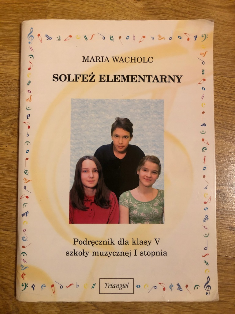 Solfeż elementarny dla klasy V Maria Wacholc
