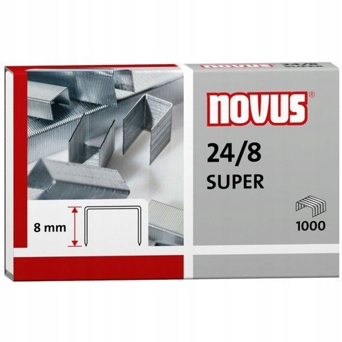 ZSZYWKI NOVUS 24/8 SUPER 1000 SZT