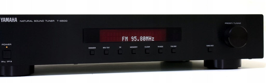 YAMAHA T-S500 NOWOCZESNY TUNER FM STEREO INSTR - 11485297522