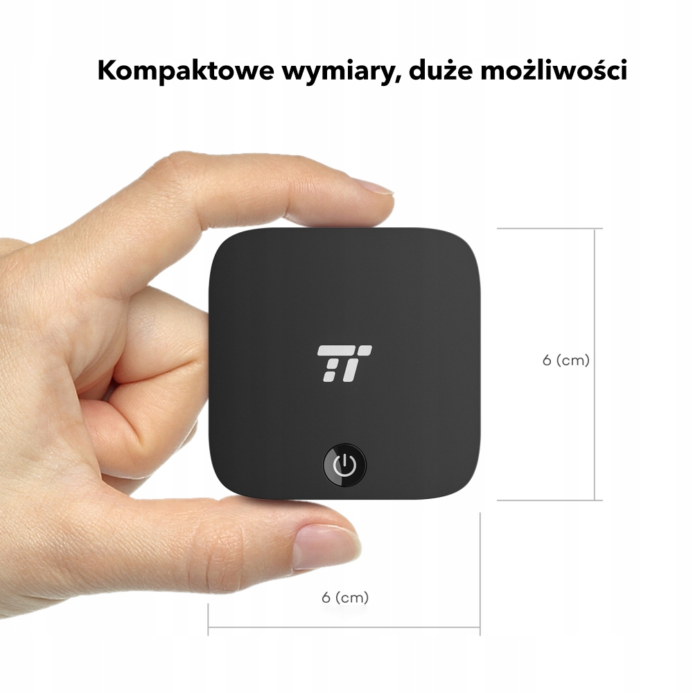 Adapter transmiter Bluetooth 5.0 do telewizora TV 10019396680 oficjalne archiwum Allegro