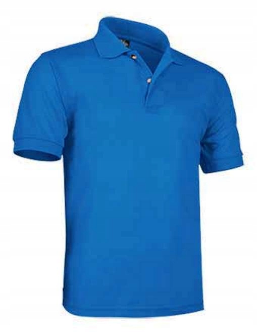 Polo VALENTO koszulka 100% bawełna niebieska XS