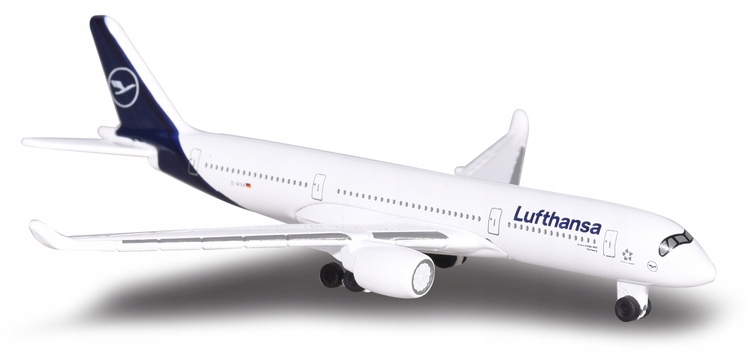 MAJORETTE Samolot Pasażerski A350-900 Lufthansa