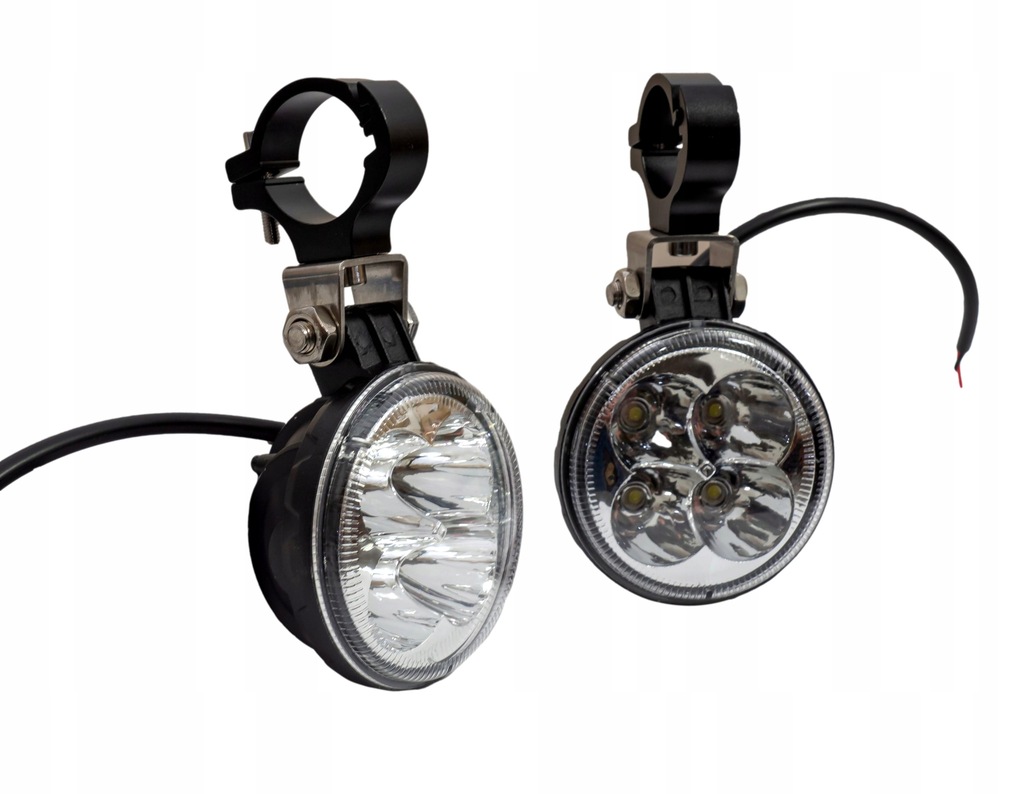 Zestaw halogenów Cree 30W + uchwyty na rurę