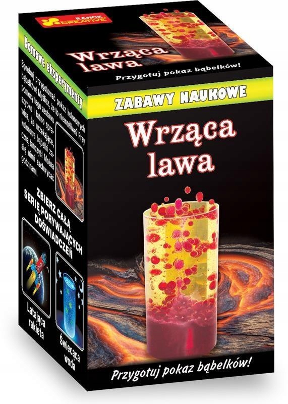 ZABAWY NAUKOWE. WRZĄCA LAWA, RANOK-CREATIVE