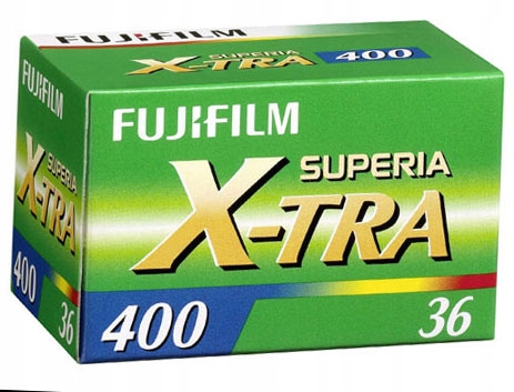 Negatyw kolorowy Fujifilm X-Tra 400/36