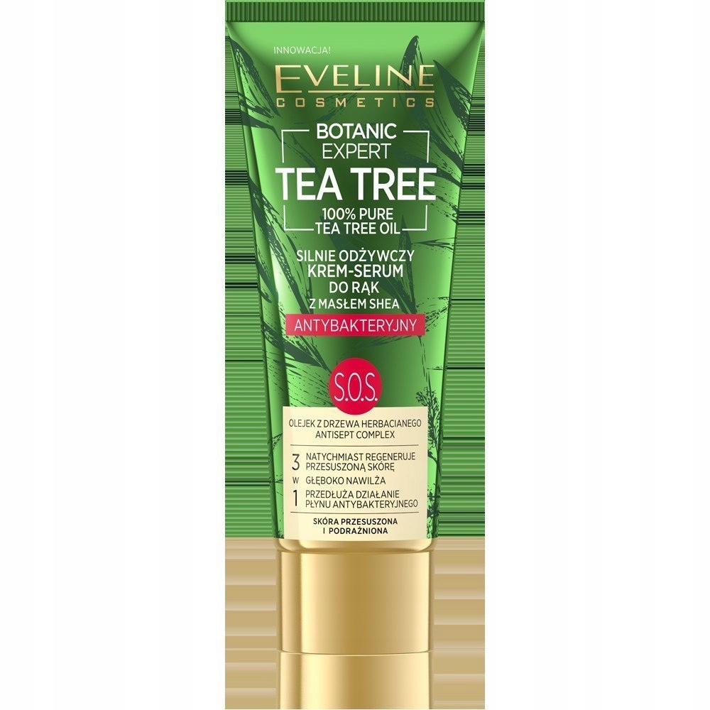 Eveline Botanic Expert Tea Tree Krem-serum do rąk
