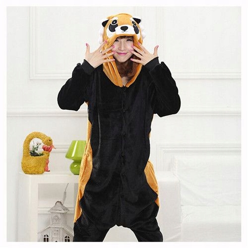 Piżama Przebranie Kigurumi Onesie Panda Czerwona S