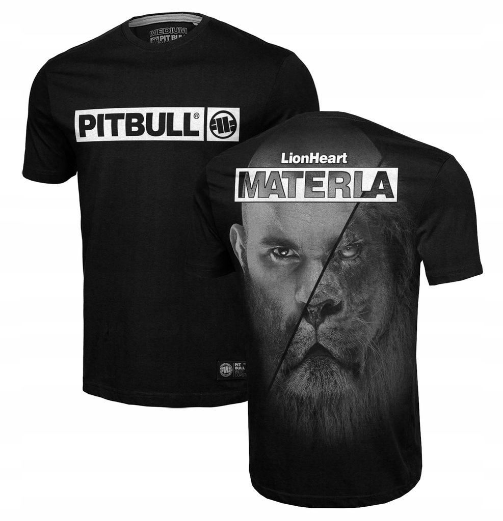 Koszulka męska PITBULL WEST COAST MATERLA KSW XL