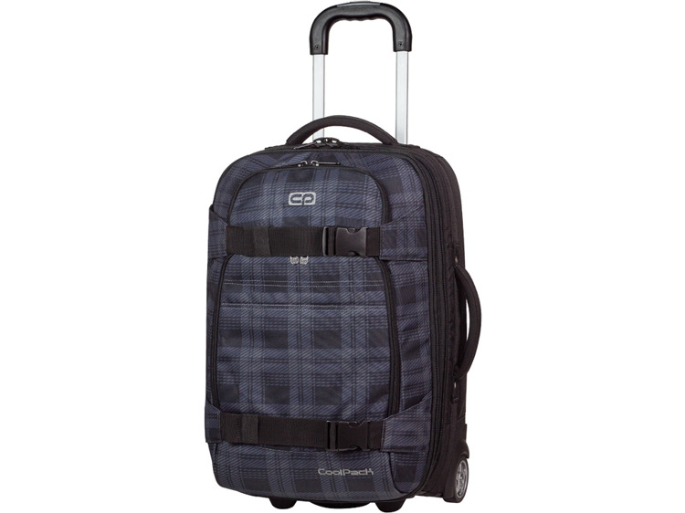 Walizka 52cm z możliwością poszerzania POJEMNA 45l