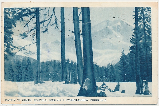 Tatry Bystra i Pyszniańska Przeł wyd. PTK nr 519