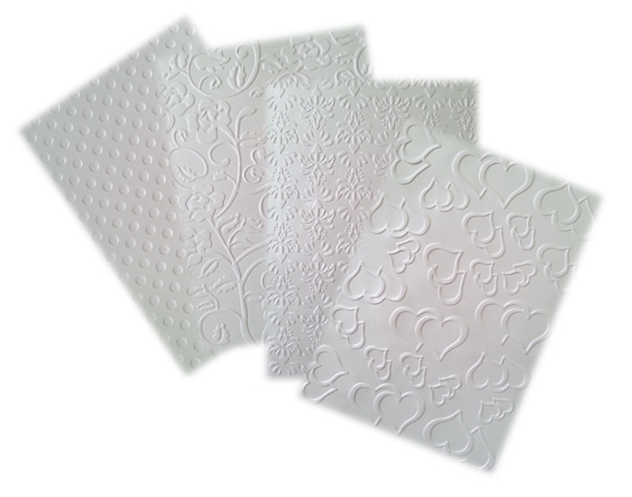 Papier PERŁOWY TŁOCZONY 120g różne wzory i kolory