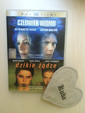DVD CZŁOWIEK WIDMO + DZIKIE ŻĄDZE  2 filmy / 2 CD