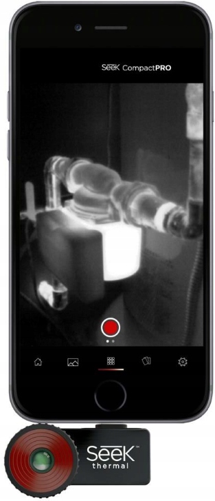 Купить Тепловизионная камера Seek Thermal CompactPRO iOS: отзывы, фото, характеристики в интерне-магазине Aredi.ru
