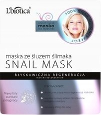 L' Biotica Snail Mask maska ze śluzem ślimaka