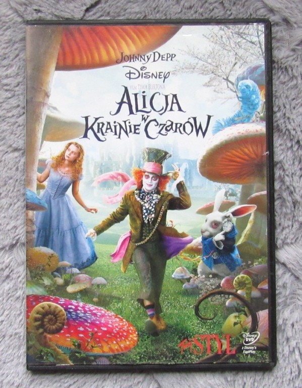 ALICJA W KRAINIE CZARÓW * TIM BURTON DVD