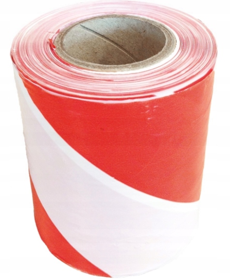 MAAN TAŚMA OSTRZEGAWCZA 100M CZERW/BIAŁA