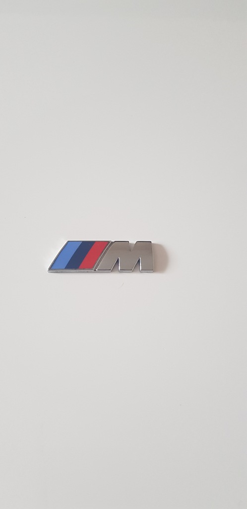 Emblemat znaczek BMW M Power oryginał idealny stan