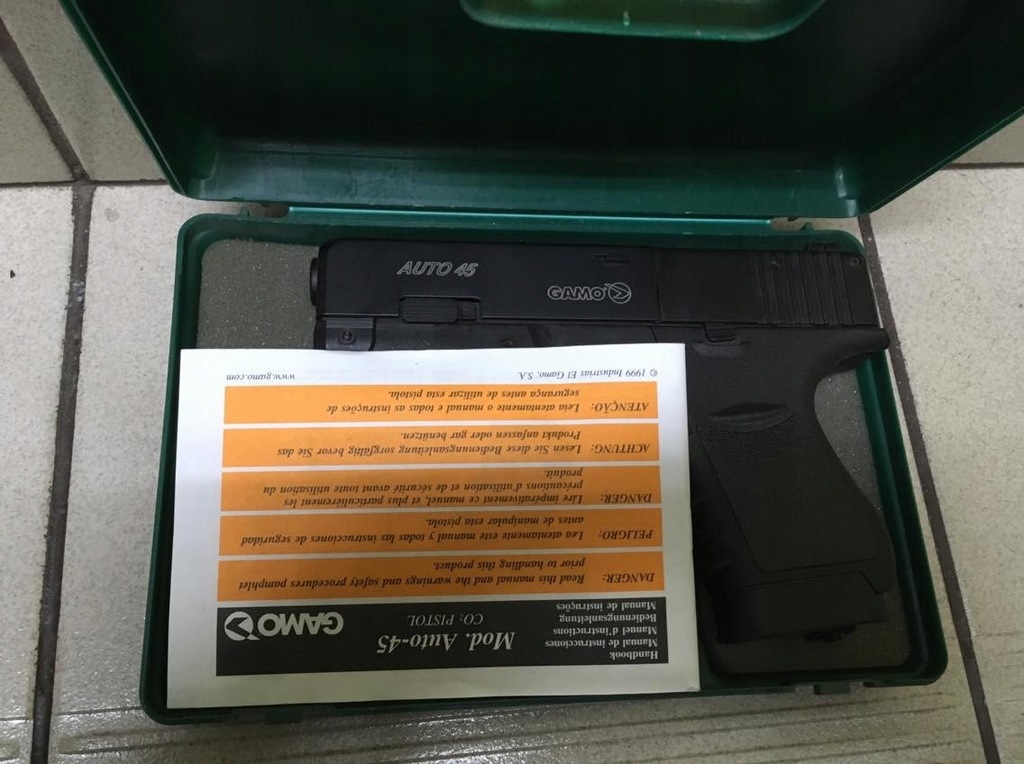 Wiatrówka CO2 Glock Auto 45 Gamo Made in Spain