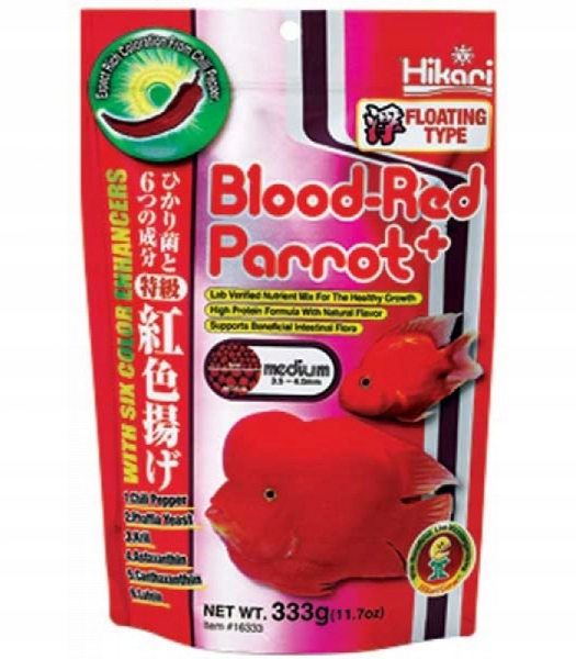 HIKARI BLOOD RED PARROT 333g M PIELĘGNICA PAPUZIA