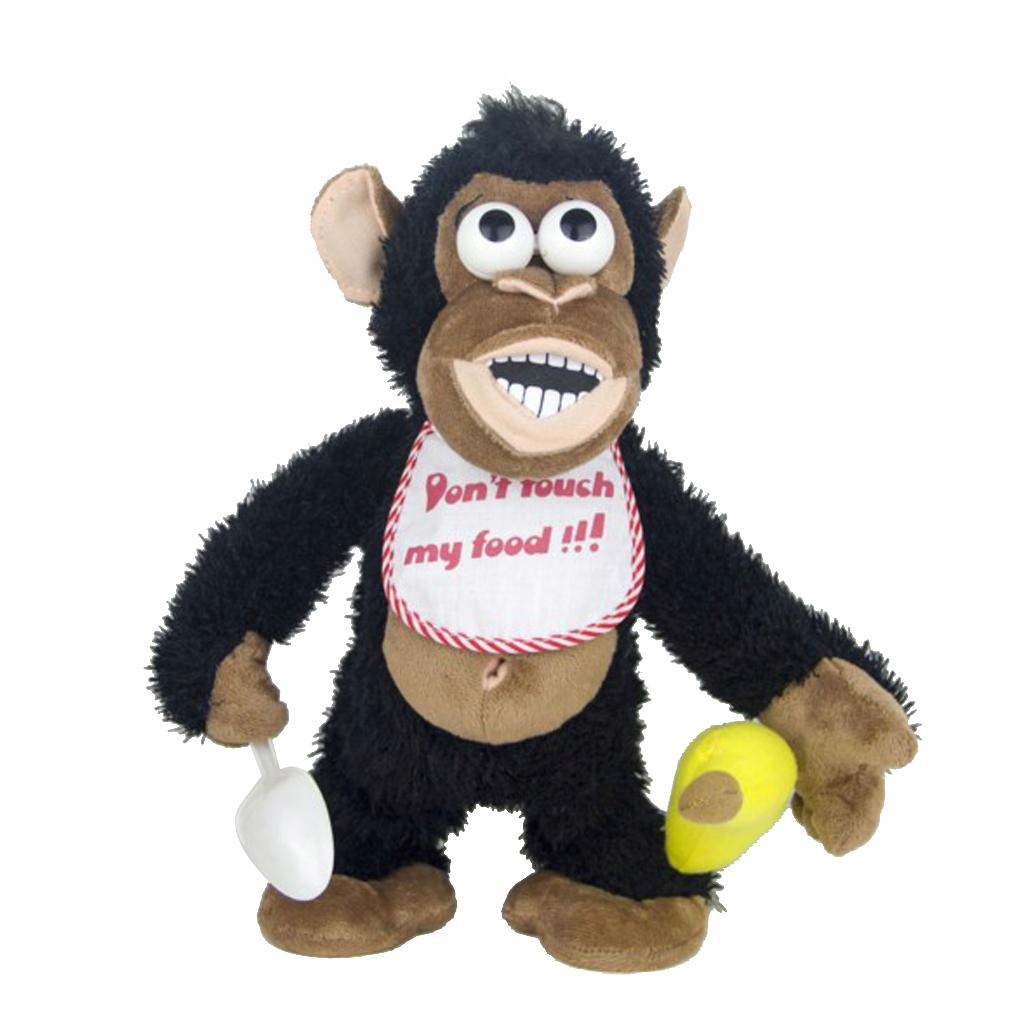 29cm Electric Plush Toys Orangutan Doll Kids Black