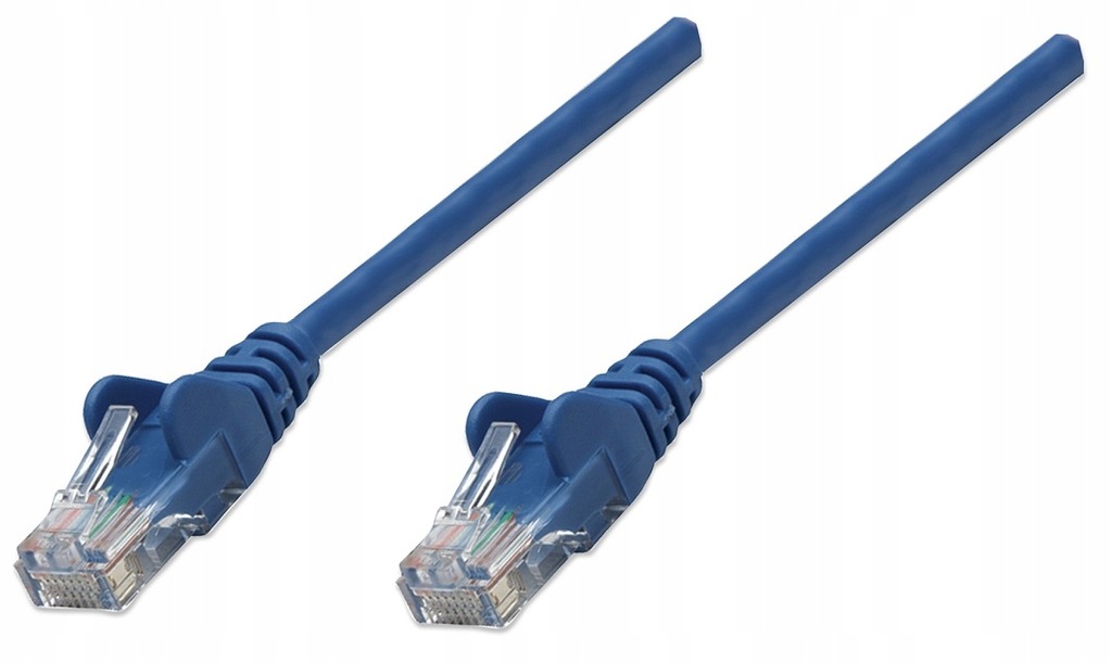 Intellinet PatchCord Cat5E UTP 7,5 m Niebieski 100% Miedź