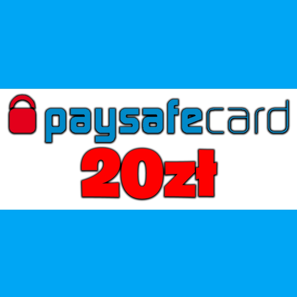PaySafeCard 20zł PSC KOD