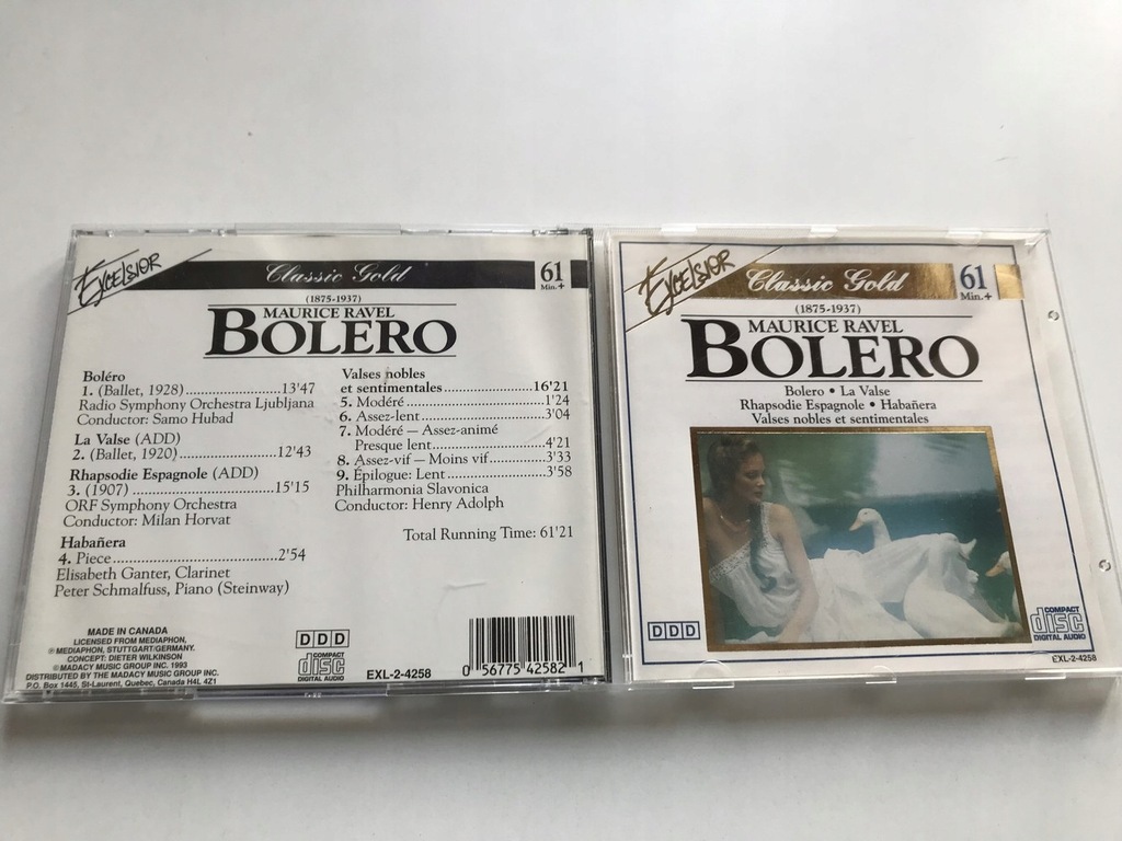 CD Maurice ravel Bolero ORF SO Ljubliana STAN 4+/6