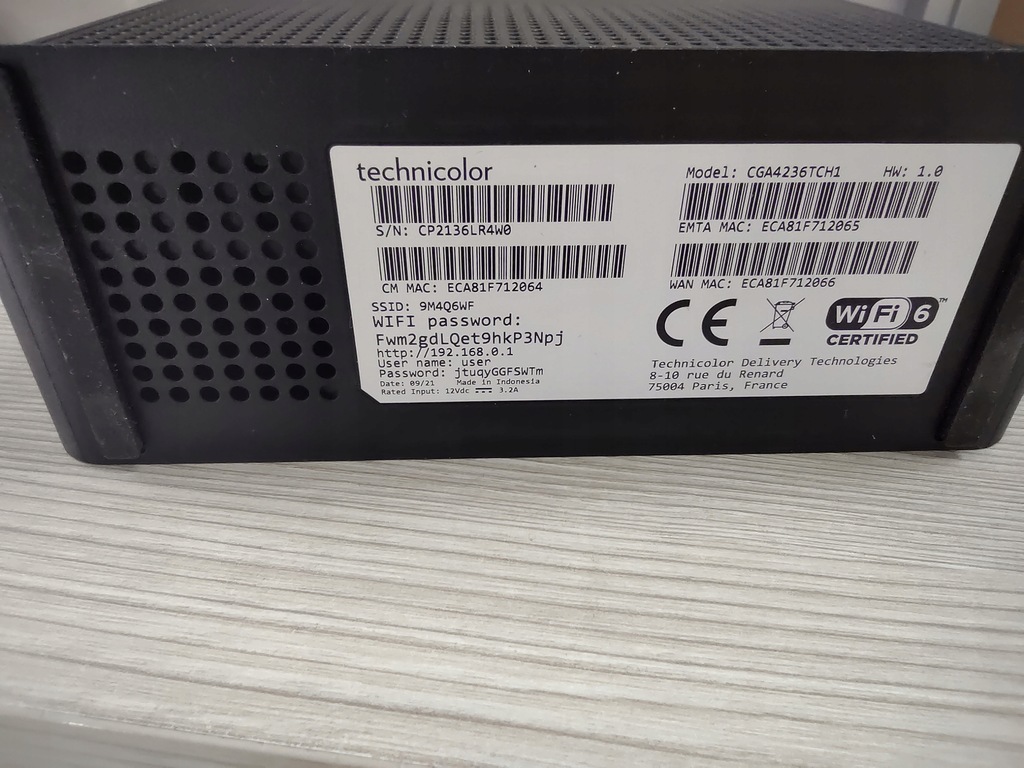 router technicolor cga 4236 12061413298 oficjalne archiwum Allegro