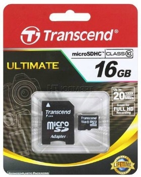 KARTA PAMIĘCI MICRO SDHC 16GB CLASS 10 +ADAPTER 20