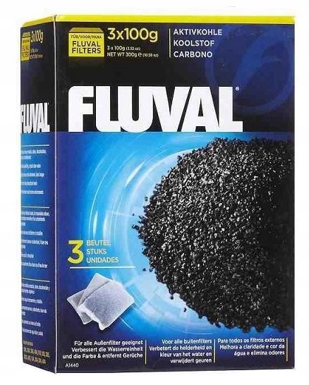 Fluval Carbon 300g. - węgiel aktywny do filtrów