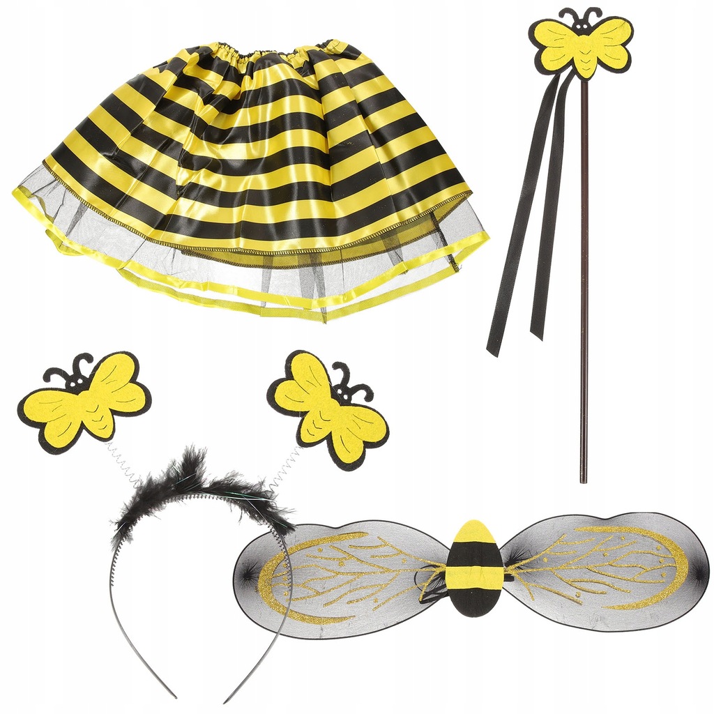 1 Set of Kid Bee Costume Cosplay Props Headband
