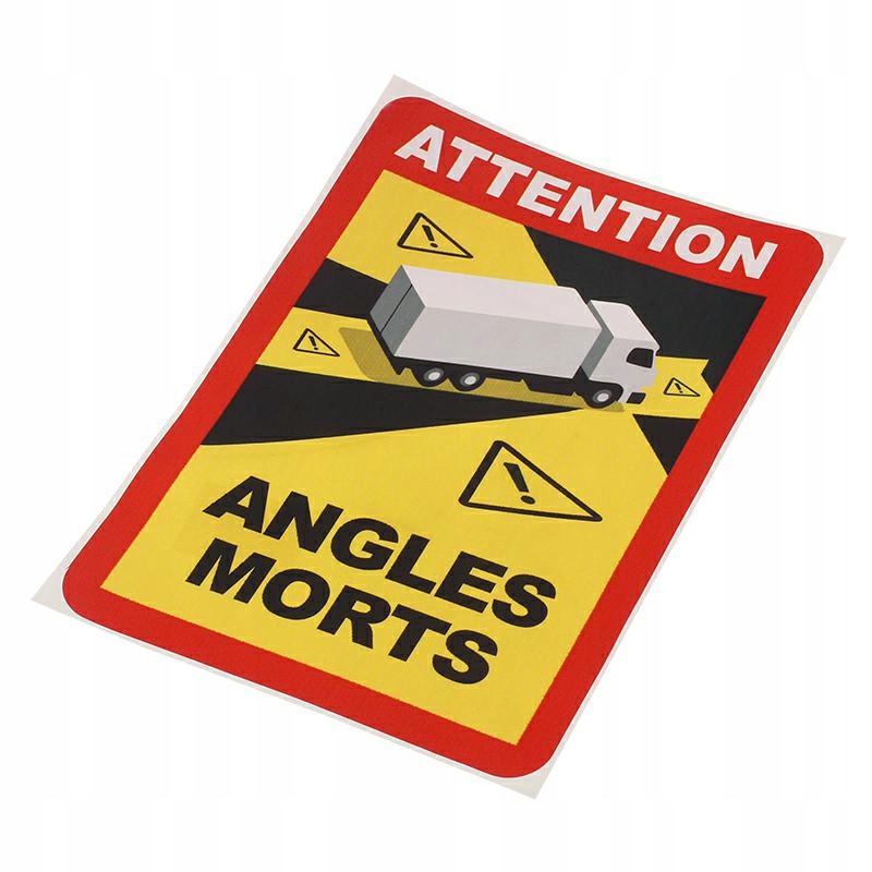 NALEPKA NAKLEJKA MARTWE POLE FRANCJA 2021 - TIR -