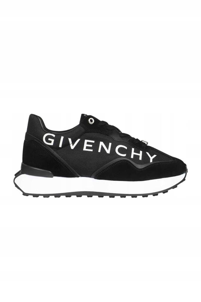 GIVENCHY Czarne sneakersy GIV RUNNER LIGHT 43