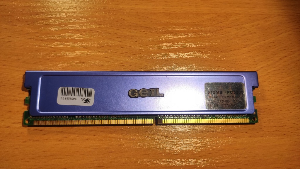 Pamięć RAM GEIL DDR400 512MB PC3200