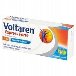 VOLTAREN EXPRESS FORTE 25MG 20KAPSUŁEK