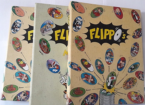 ZESTAW 3 ALBUMÓW Z ŻETONAMI - FLIPPO - 638 szt !!!