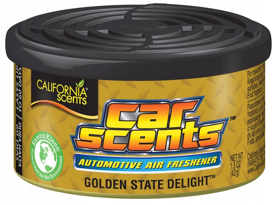 CALIFORNIA CAR SCENTS zapach GOLDEN STATE DELIGHT