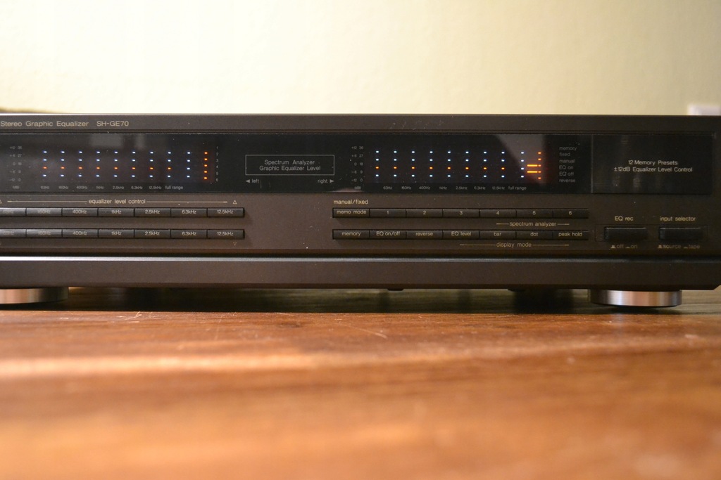 Korektor graficzny Stereo Equalizer Technics SH-GE70 TOP
