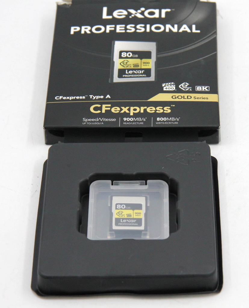 CompactFlash Lexar CFexpress R900/W800 VPG400 80GB Type A 80 GB używany FV