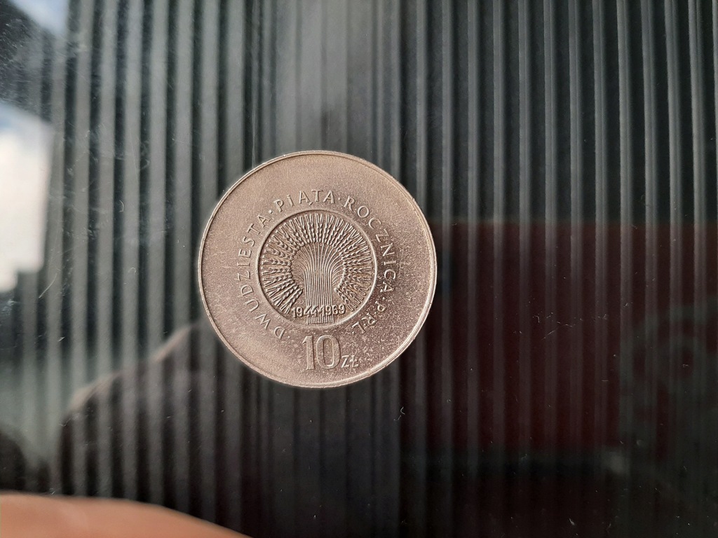 10zł 25 Rocznica PRL1969rok - Piękna
