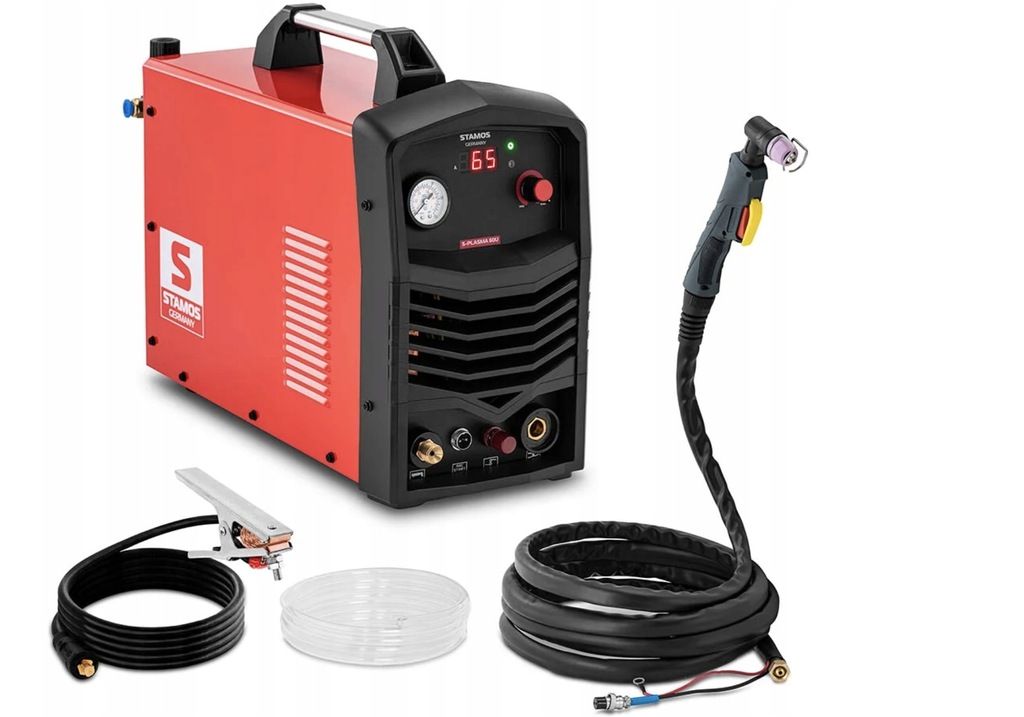 Przecinarka wypalarka plazmowa IGBT HF cykl 100% 65A 400V