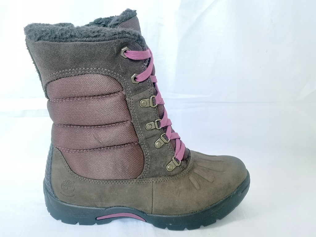 TIMBERLAND MALLARD TALL botki śniegowce 34,5