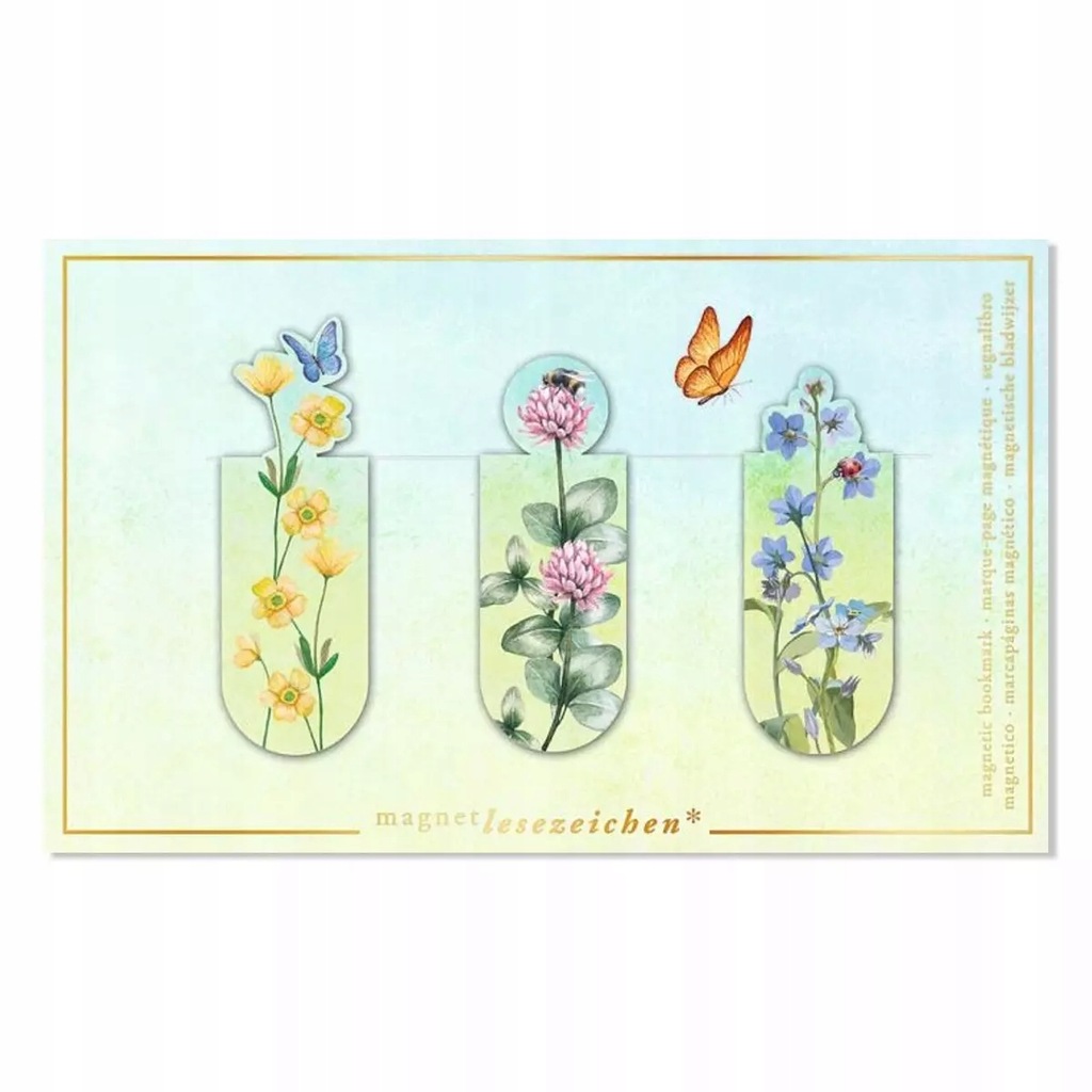 Zakładki magnetyczne - Łąka. moses