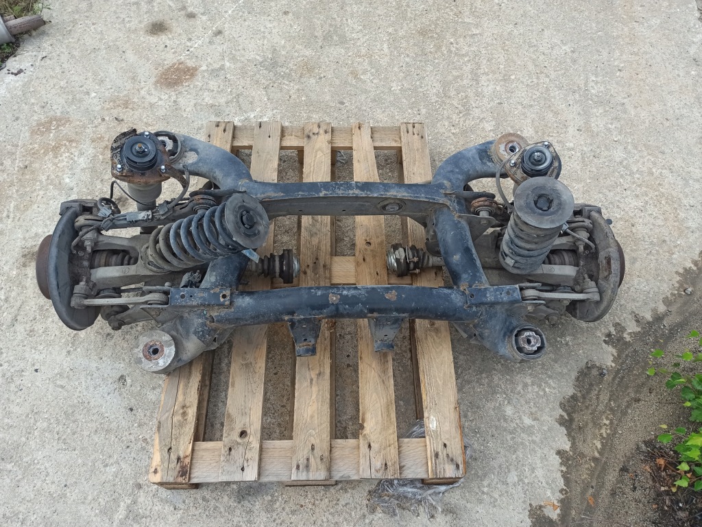 Wózek sanki zawieszenie tył BMW X5 E53 kompletne - 12474814746 ...