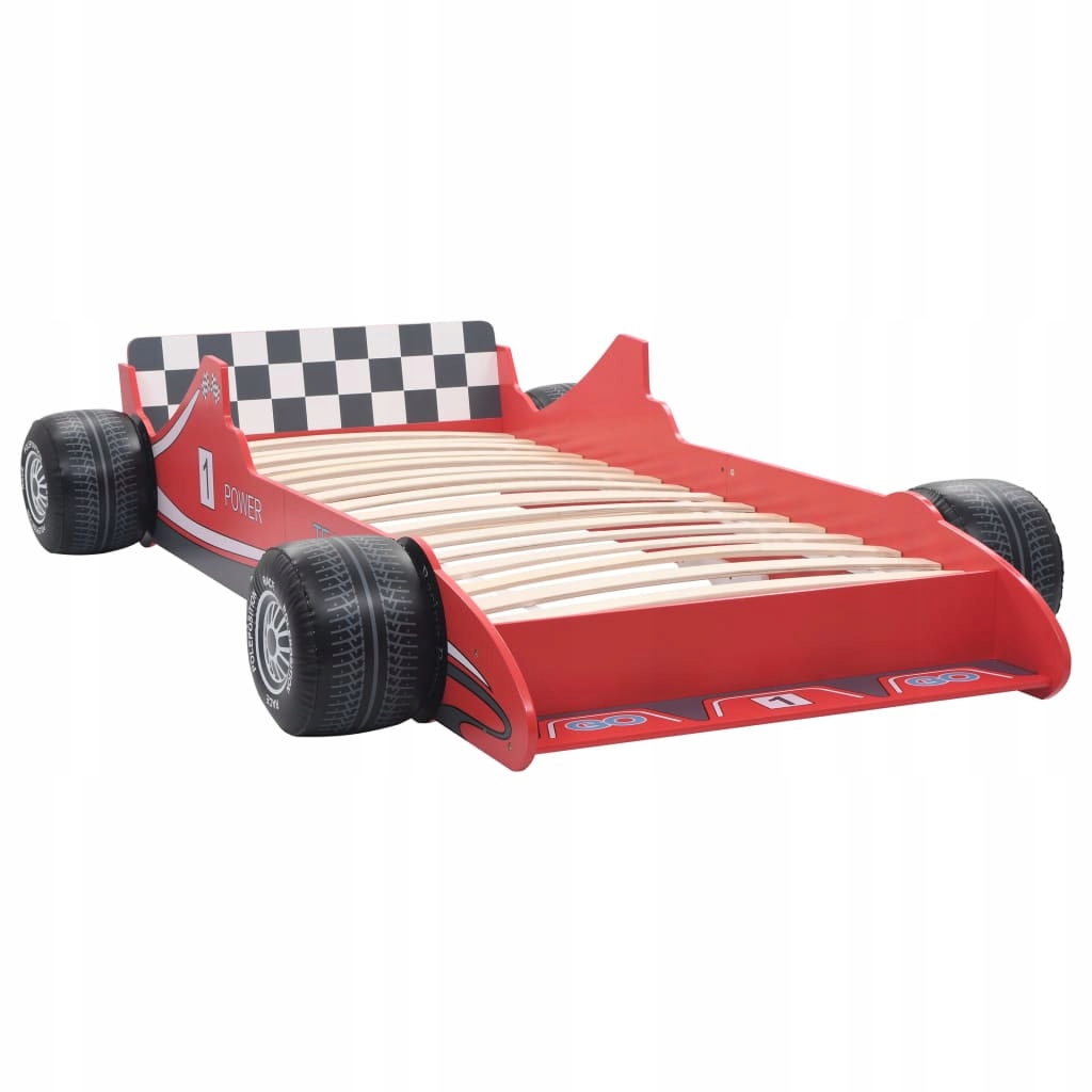 Łóżko dziecięce w kształcie samochodu 90x200 cm