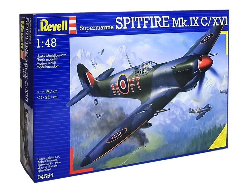 Купить Revell САМОЛЕТ для склейки Spitfire 1:48 04554: отзывы, фото, характеристики в интерне-магазине Aredi.ru