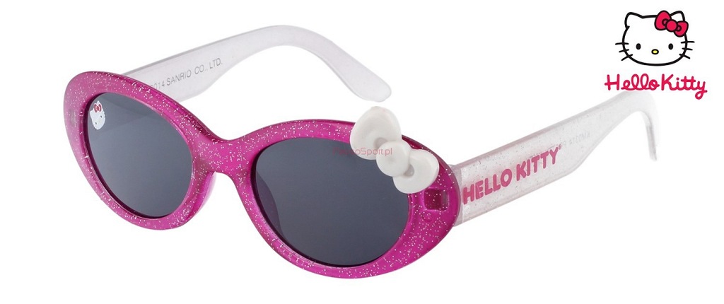 5 HELLO KITTY Okulary Przeciwsłoneczne Dla Dzieci