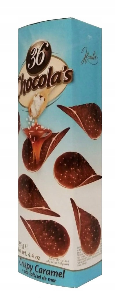 Купить Шоколадные чипсы HAMLET с соленой карамелью 125г: отзывы, фото и ...