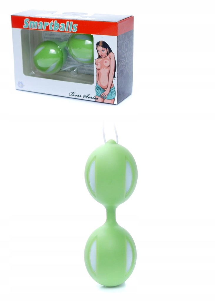 Kulki i jajka stymulujące Kulki-Smartballs Green