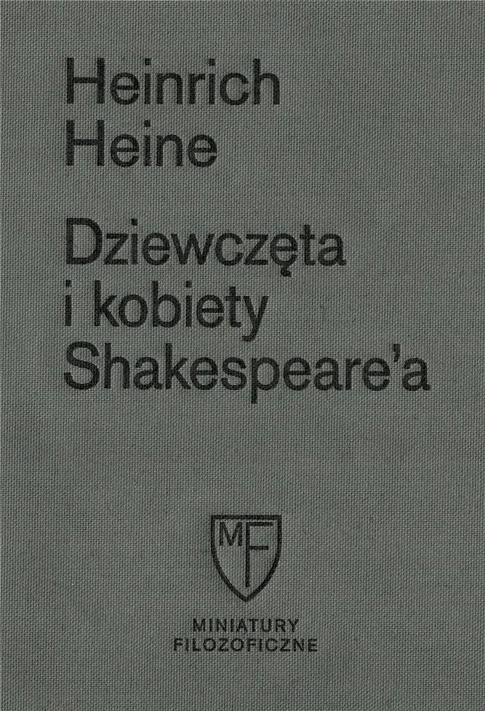 DZIEWCZĘTA I KOBIETY SHAKESPEARE'A, HEINRICH HEINE